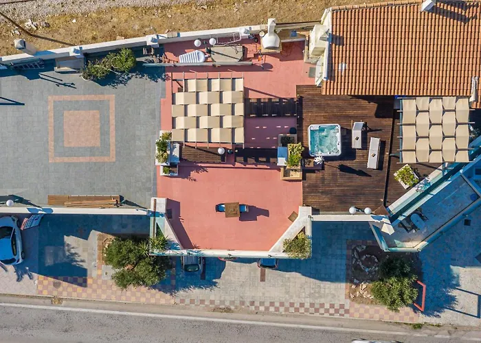 Livas Rooftop Seaview Apartmán Corinth